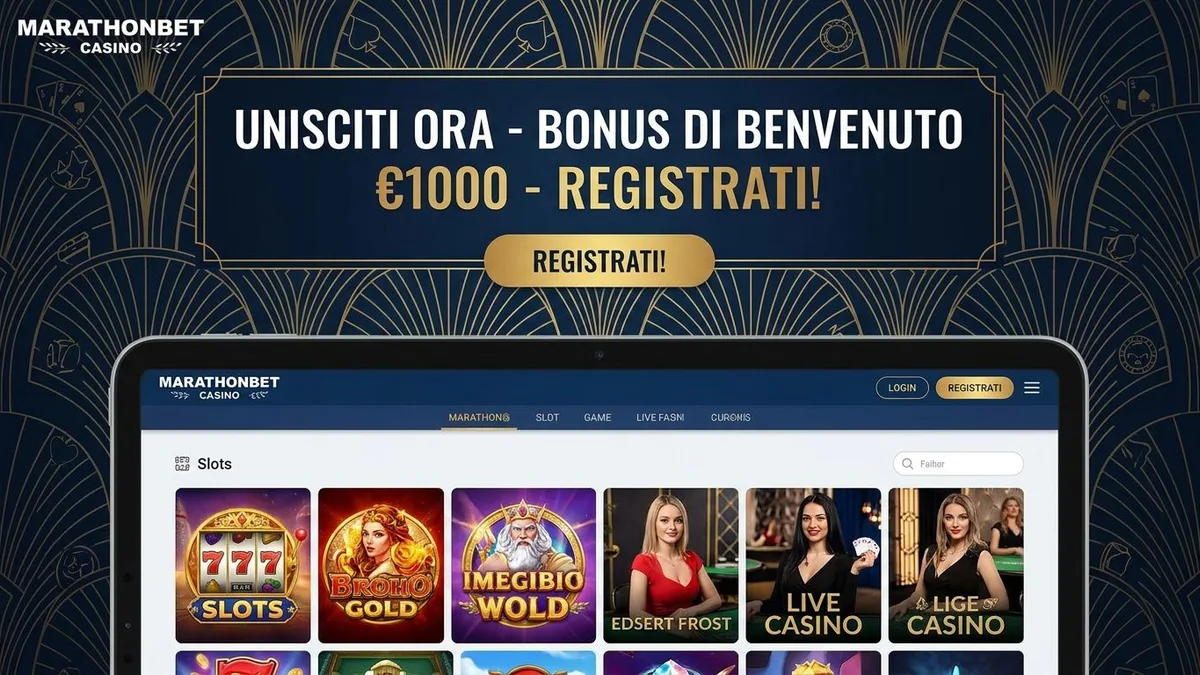 Registrazione con bonus